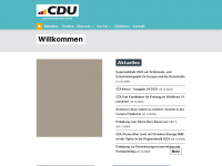 cdu-rems-murr.de Webseite Vorschau
