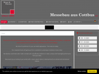 messebau-cottbus.de Webseite Vorschau