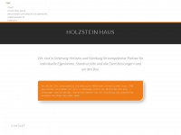 holzsteinhaus.de Webseite Vorschau
