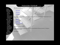 holzstufen-kubitzek.de Webseite Vorschau