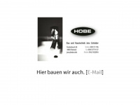 hobe.info Webseite Vorschau