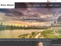 hoca-ahmet.de Webseite Vorschau