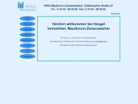 heugel-immobilien.de Webseite Vorschau