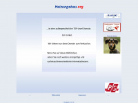 heizungsbau.org Webseite Vorschau