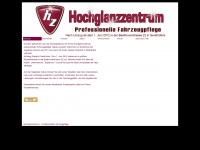 hochglanzzentrum.com Webseite Vorschau