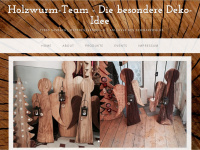 holzwurm-team.com Webseite Vorschau