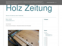 holzzeitung.blogspot.com Webseite Vorschau