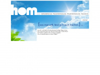 hom-consulting.de Webseite Vorschau