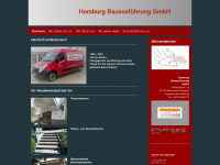homburgbau.de Webseite Vorschau