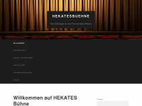 hekatesbuehne.de Webseite Vorschau