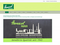 heveasol.de Webseite Vorschau
