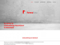 hewabau.de Webseite Vorschau