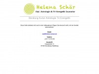 helena-schaer.de Webseite Vorschau