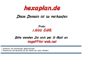 hexaplan.de Webseite Vorschau