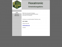 hexatronic.de Webseite Vorschau