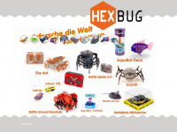 hexbug.de Webseite Vorschau