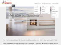 home-of-fire.de Webseite Vorschau
