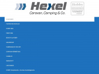 hexel-caravan.de Webseite Vorschau