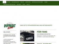 fanprojektbremen.de Webseite Vorschau