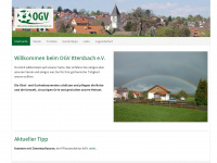 ogv-ittersbach.de Webseite Vorschau