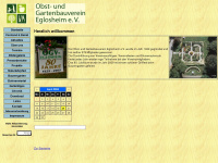 ogv-eglosheim.de Webseite Vorschau