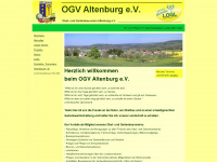 ogv-altenburg.de Webseite Vorschau