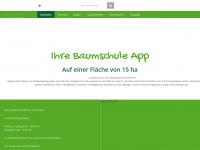 app-baumschulen.de Webseite Vorschau
