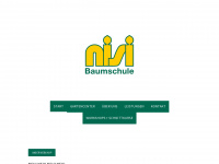 baumschule-nisi.de Webseite Vorschau