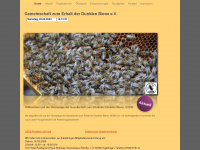 dunklebienen.de Webseite Vorschau