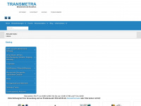 transmetra.ch Webseite Vorschau