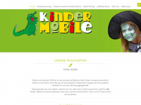 kinder-mobile.de Webseite Vorschau