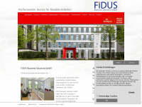 fidus-business-solutions.de Webseite Vorschau