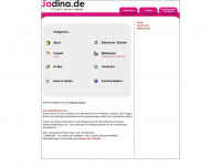 jadina.de Webseite Vorschau