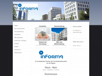 informa-haus.de Webseite Vorschau