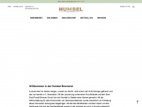 humbel.ch Webseite Vorschau