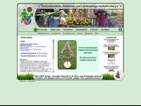 kv-gartenbauvereine-ab.de Webseite Vorschau