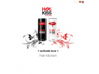 hotkiss-drink.de Webseite Vorschau