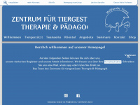 helfende-tiere.de Webseite Vorschau