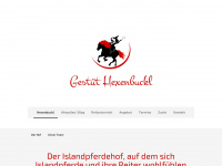 hexenbuckl.de Webseite Vorschau