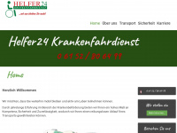 helfer24.net Webseite Vorschau