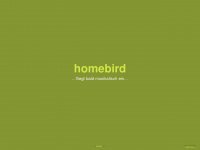 homebird.de Webseite Vorschau