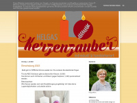 helgas-kerzenzauber.blogspot.com Webseite Vorschau