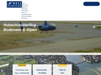heli-flights.de Webseite Vorschau
