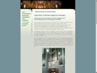 hochzeit-organist.de Webseite Vorschau
