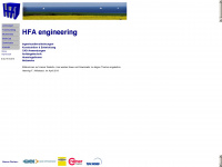 hfa-engineering.de Webseite Vorschau
