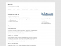 hfactor.de Webseite Vorschau