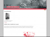 hfc-chemicals.com Webseite Vorschau