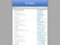 hfduerer.wordpress.com Webseite Vorschau