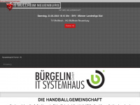 hg-handball.de Webseite Vorschau