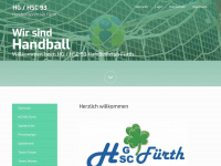 hg-hsc-fuerth.de Webseite Vorschau